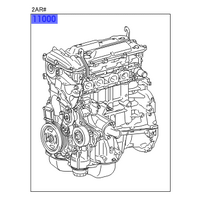 Toyota Long Motor for Camry ASV50 2011-2017 image