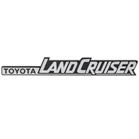 Toyota LandCruiser 60 70 Series Front or Rear Left or Right Badge 1980-Onwards