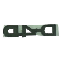 Toyota Front Door D4D Badge for Hilux 08/2006 - 01/2016