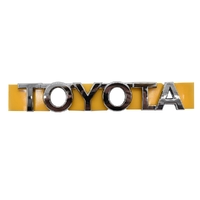 Toyota Back Door Name Plate 