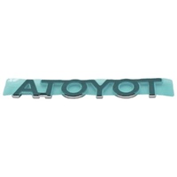 Toyota Tailgate Toyota Name Badge for Prius C