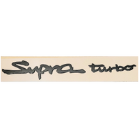 Toyota Boot Lid Supra Turbo Badge for Supra JZA80 1993-1998