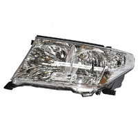 Toyota Headlight Halogen Left Hand Passenger for Landcruiser 200 Series 09/2007-08/2015