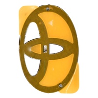 Toyota Compartment Door Symbol Logo Emblem
