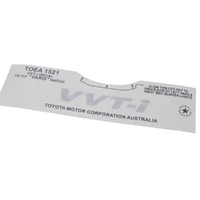 Toyota VVTI Guard or Tail Gate Decal Sticker for Yaris Hatch 08/2005-08/2011