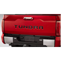 Toyota Tailgate Black Insert Badge For Tundra