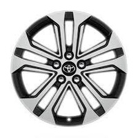 Toyota 18" Alloy Wheel Machined Glossy Black for RAV4
