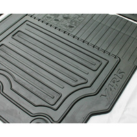 Toyota Yaris Hatch Rubber Floor Mat Set 7/2014 - 04/2020