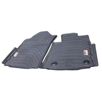Toyota Front Rubber Floor Mats Pair For Hilux GR Sport 05/2015-08/2025