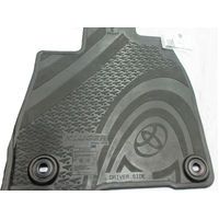 Toyota Kluger Front Rubber Floor Mats Set 12/2013 - 02/2021