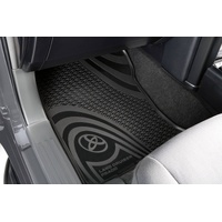 Toyota Landcruiser Prado 150 Front Rubber Floor Mats Set 8/2009 - 07/2013