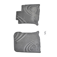 Toyota Landcruiser Prado Front Rubber Floor Mats 08/2009 - 07/2013