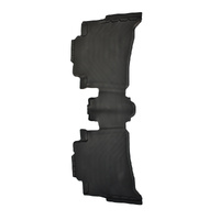 Toyota Fortuner Rear Rubber Floor Mats 08/2015 - 05/2020