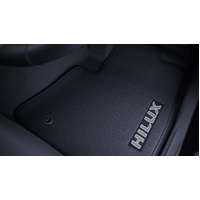 Toyota Hilux Manual Front Carpet Mat Set 2015 - Current