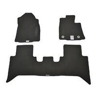 Toyota Hilux Auto Dual Cab Front & Rear Carpet Mats  2015 - Current 