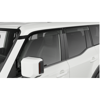 Toyota LandCruiser Prado Slimline Weathershields - Light Tint - 06/2024 Onwards