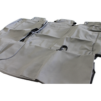 Toyota Land Cruiser 300 Rear Canvas Seat Covers 