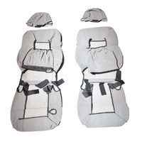 Toyota Hilux Front Canvas Bucket Seat Covers 07/11 - 08/15
