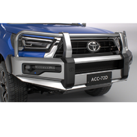 Toyota Alloy Bullbar Winch Compatible For Hilux Extra / Dual Cab 01/2024 - Onwards
