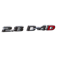 Toyota "2.8 D-4D" Guard Engine Badge - Hilux 2015 - 2023