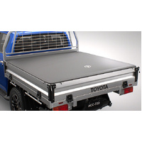 Toyota Soft Tonneau Cover Tray 1840 x 2550 for Hilux Workmate SR 09/2011-Onwards