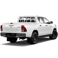 Toyota Hard Tonneau Cover Smooth Glacier White for Hilux Double Cab SR WorkMate 05/2015-08/2025