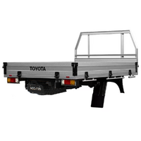 Toyota Alloy Tray Heavy Duty Floor 2550x1842mm for Hilux Single Cab 08/2015-Present