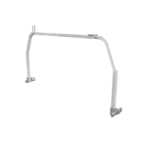 Toyota Rear Ladder Rack Quick Look Fold Down Ears for Hilux with General Purpose Alloy Tray