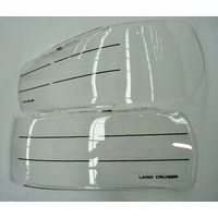 Toyota Headlight Covers Landcruiser 80 Series STD, RV & GXL 1/1990 -1/1998