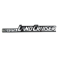 Toyota LandCruiser 60 70 Series Front or Rear Left or Right Badge 1980-Onwards