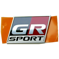 Toyota GR SPORT Tailgate Badge for CHR Prius PHV Fortuner