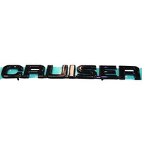 Toyota Tailgate CRUISER Name Badge for Landcruiser Prado 250 Series 2024-Onwards
