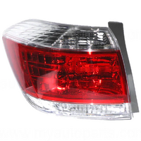 Toyota Tail Light Left Hand Passengers Side for Kluger 07/2010-12/2013