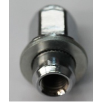 Toyota Alloy Wheel Nut Chrome with Washer Hilux Fortuner Prado X1