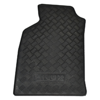 Toyota Hilux Front All Weather Rubber Floor Mats 09/2011 - 07/2015