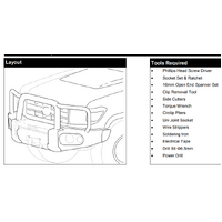 Toyota Steel Bull Bar Black For Landcruiser 70 01/07 To Jun 2009