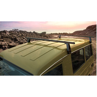 Toyota Heavy Duty Roof Racks 2 Bar Set For Landcruiser 70 Troop Carrier 10/2001 - Onwards