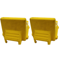 Toyota Wheel Chocks Heavy Duty Mining Industry Spec Set of 2