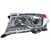 Toyota Xenon Headlight Left Hand Passenger for Landcruiser 200 Series 01/2012-08/2015