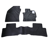 Toyota Corolla Cross Rubber Floor Mats Front & Rear Set 2022 - Current