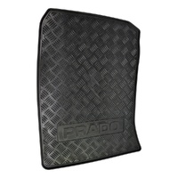 Toyota LandCruiser Prado Front Rubber Floor Mat Set 07/2002-10/2009