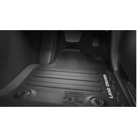 Toyota LandCruiser 300 All Weather Rubber Mats Front & Rear Set 07/2021 Onwards