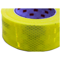 Toyota Reflective High Vis Tape Fluro Yellow 15M Roll Safety Mining Industry Spec