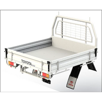 Toyota Heavy Duty Steel Tray 1800x1840mm French Vanilla Landcruiser 70 Series Dual Cab 08/2016-Onwards
