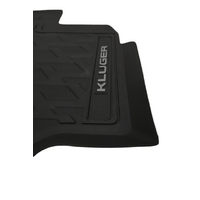 Toyota Kluger Rubber Floor Mats Front & Rear Set 03/2021 - Current