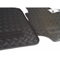 Toyota Landcruiser 100 Front Rubber Floor Mats Set 1998-2007