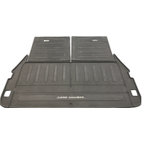 Toyota Rubber Cargo Mat For Landcruiser 300 Series GXL/VX/Sahara 7-Seater 2021-Onwards