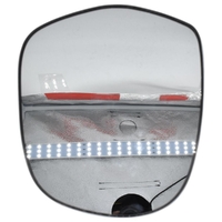 Toyota Left Hand Mirror Glass For Hiace & LandCruiser Prado 120 Series