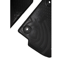 Toyota Corolla Sedan Rubber Floor Mats Front & Rear 2019 - Current