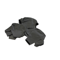 Toyota Land Cruiser 300 Rear Canvas Seat Covers 